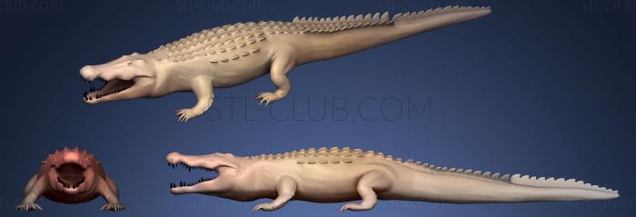 3D модель Алигатор (STL)